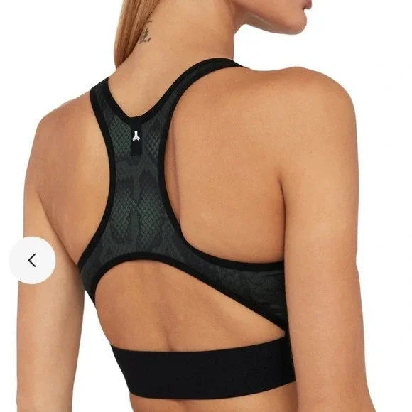 Ultracor Terrain Python Sports Bra Ivy Textured Nero Small